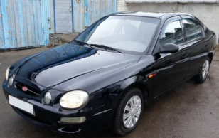 Дефлекторы окон (ветровики) Kia Shuma I Sd 1996-2001 (Киа Шума) Кобра Тюнинг