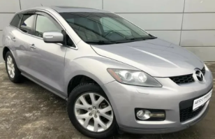 Дефлекторы окон (ветровики) Mazda CX7 2006-2012 (Мазда СХ7) Кобра Тюнинг