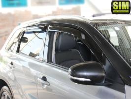 Дефлекторы окон (ветровики) Renault Scenic 2003-2009 (Рено Сценик) SIM